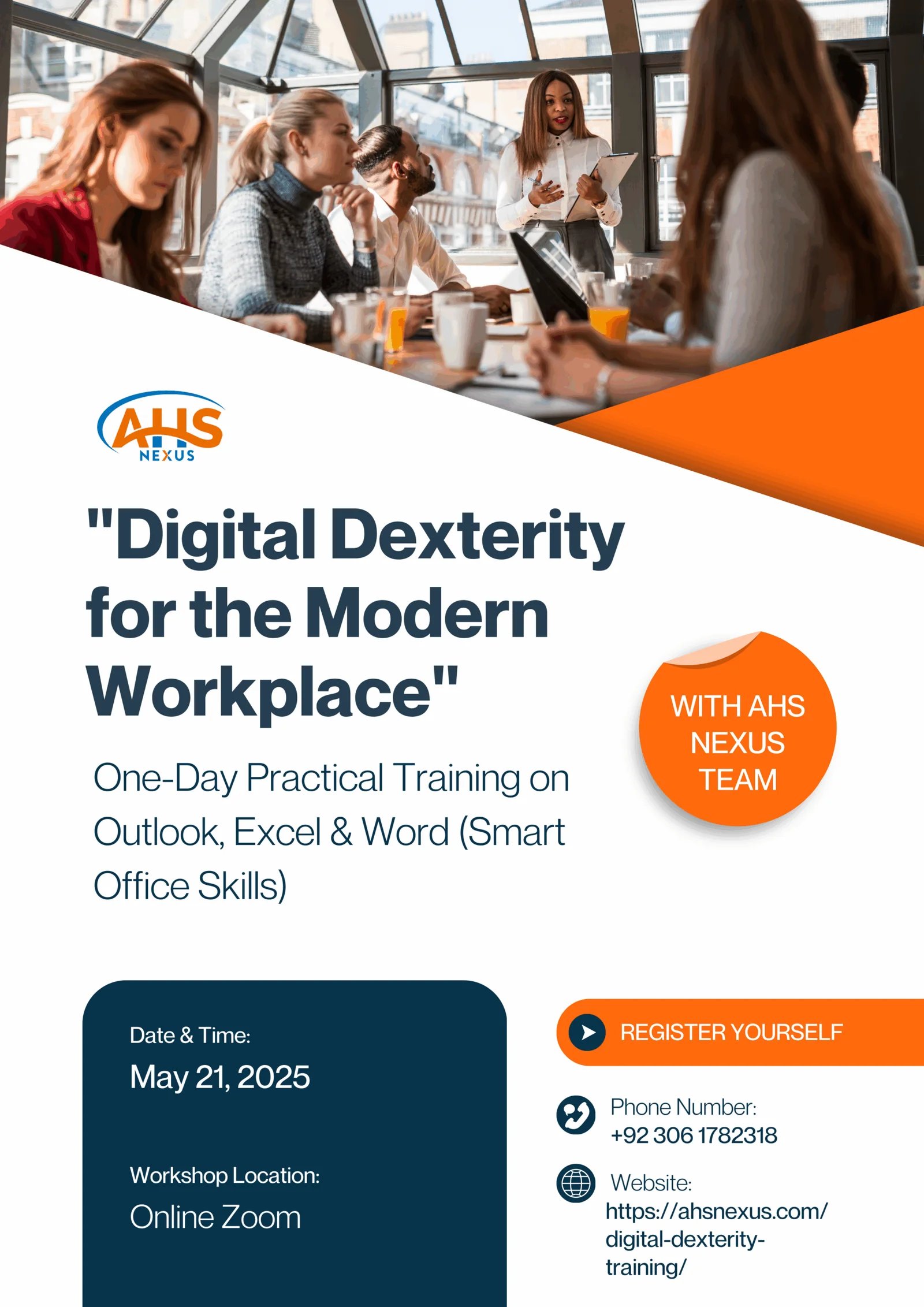 Digital Dexterity for the Modern Workplace (Outlook, Excel & Word)