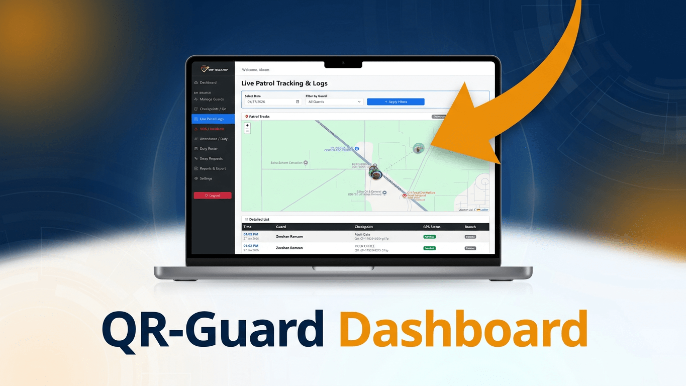QR-Guard Web Dashboard