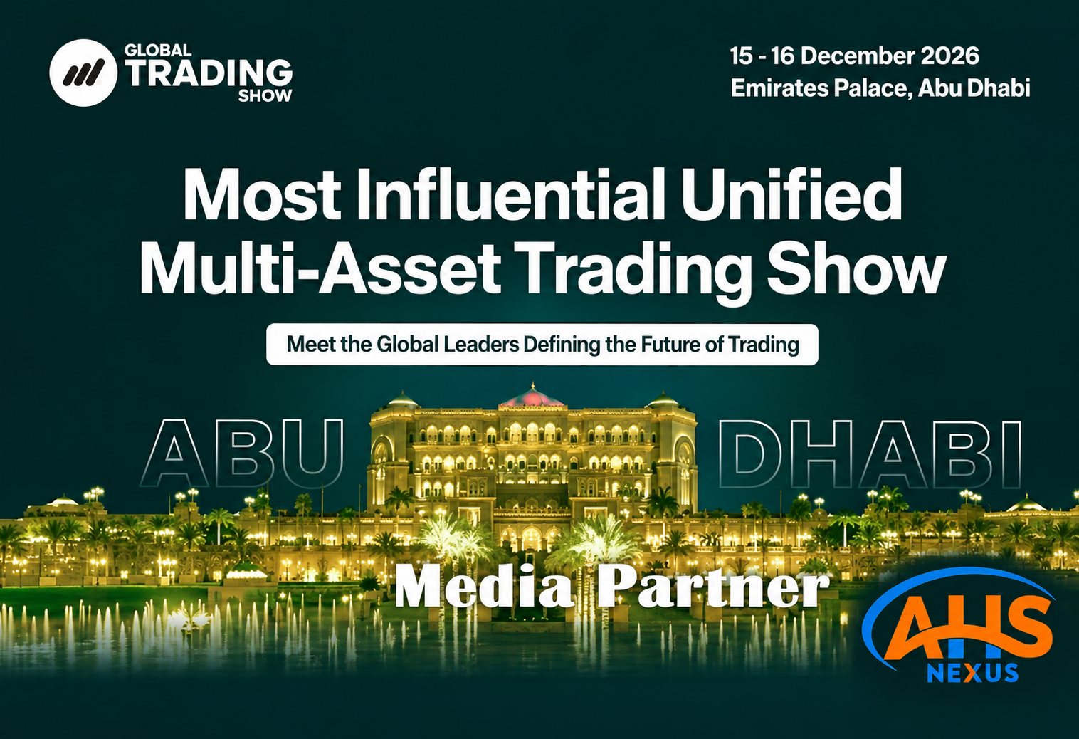 VAP Group Announces Global Trading Show, The Most Influential Unified Multi-Asset Trading Show
