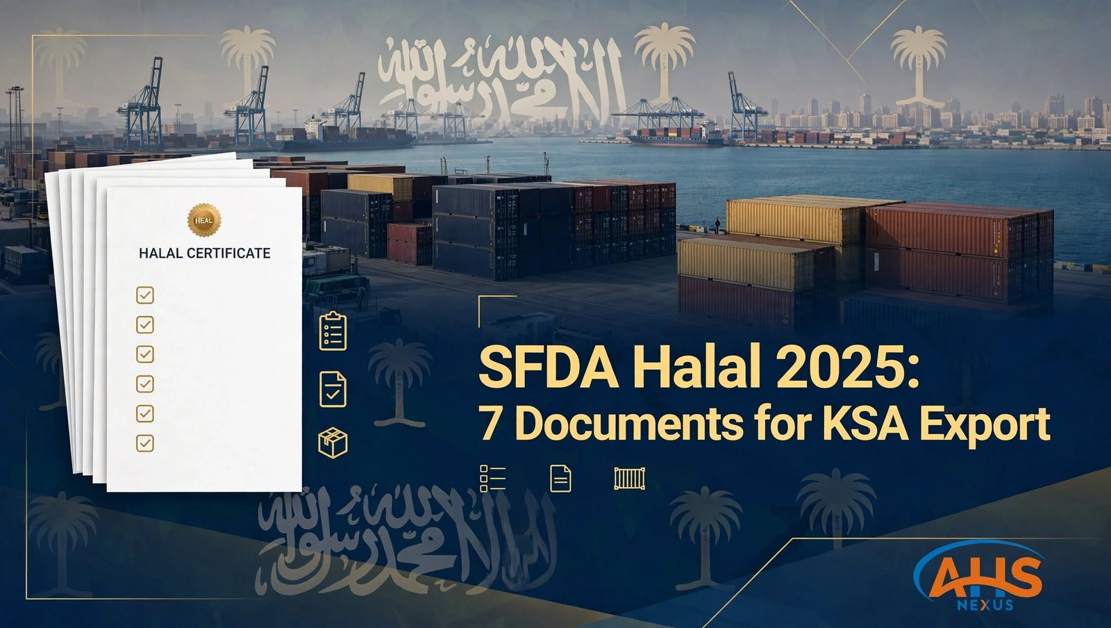 SFDA Halal 2025: 7 Documents KSA Now Asks for Every Food Export (And Why Most Brands Get Rejected)